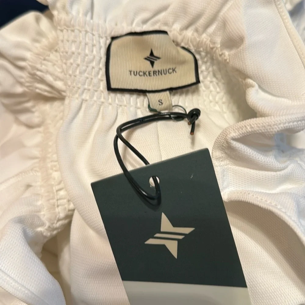 TUCKERNUCK White Off the Shoulder Marguerite Blouse NWT - Picture 7 of 14